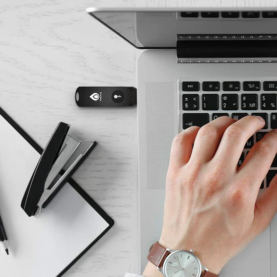 Llave de seguridad Thetis FIDO2: clave de acceso y USB-A